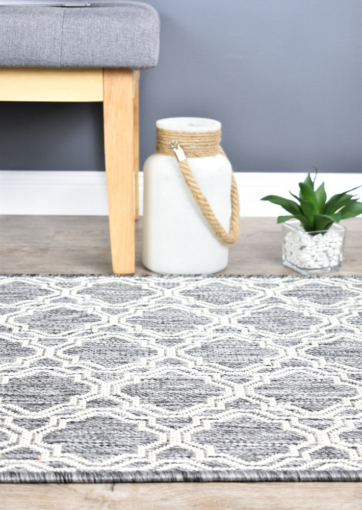 Alaska 989 in Light Grey : Runner Rug