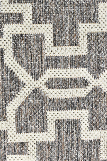 Alaska 208 in Brown & Cream Rug