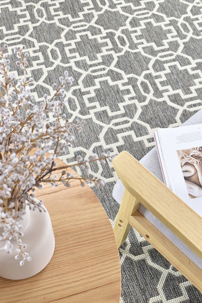 Alaska 208 in Brown & Cream Rug