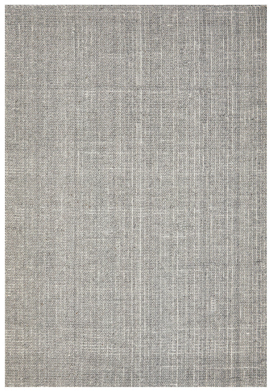 Madras Parker Dove In White & Grey Rug