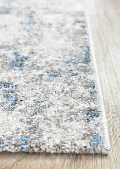Chester 25 In Blue : Runner Rug