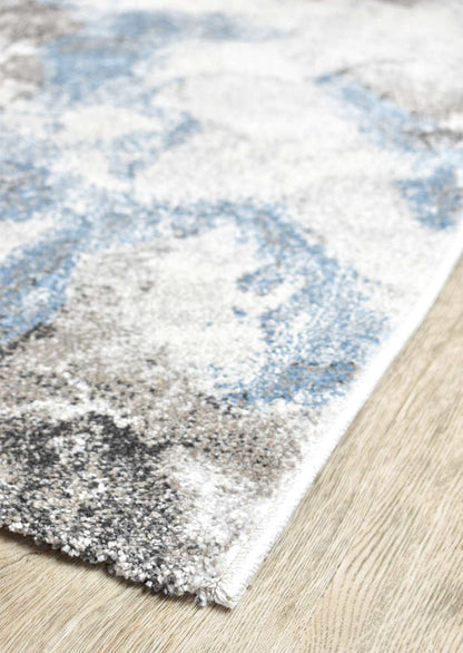 Chester 35 In Blue : Runner Rug