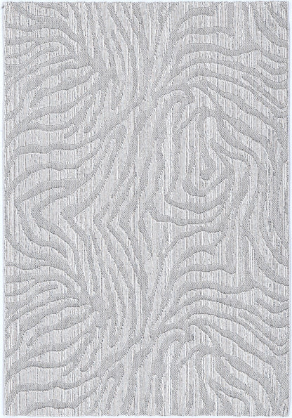 Falklands Safari Indoor / Outdoor In Grey Rug