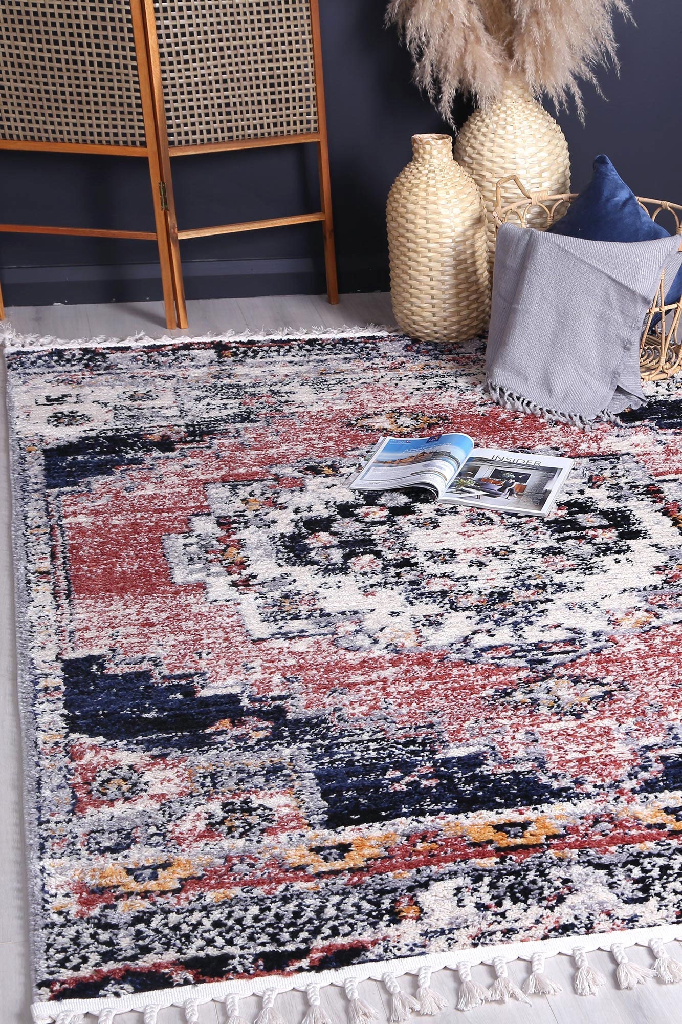 Mario Antique Transitional In Multicolour Rug