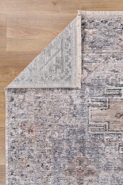 Maryland Derbent Soft Traditional In Grey Rug