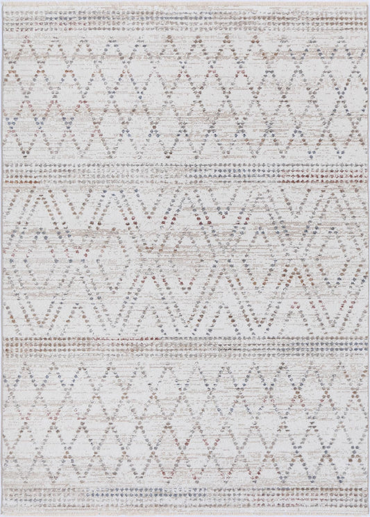 Maryland Tabriz Geometric Soft In Beige Rug