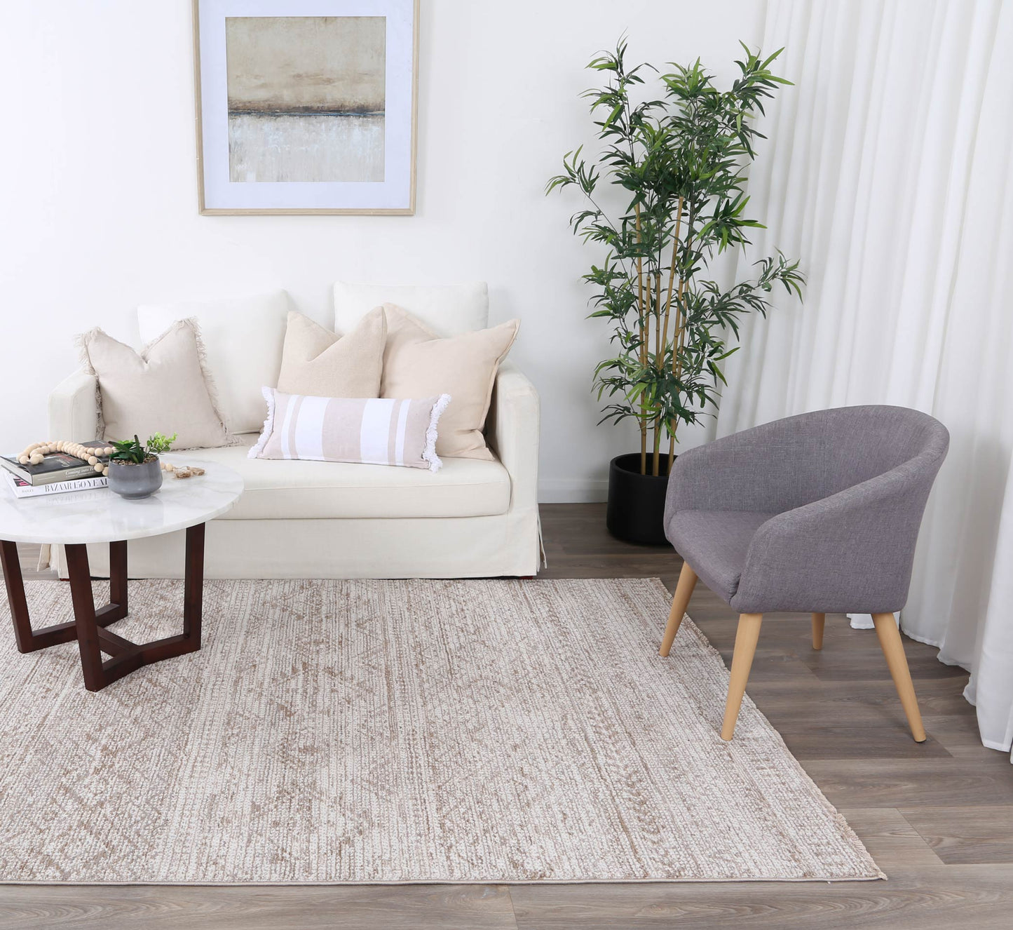 Maryland Kesh Tribal Soft In Beige Rug