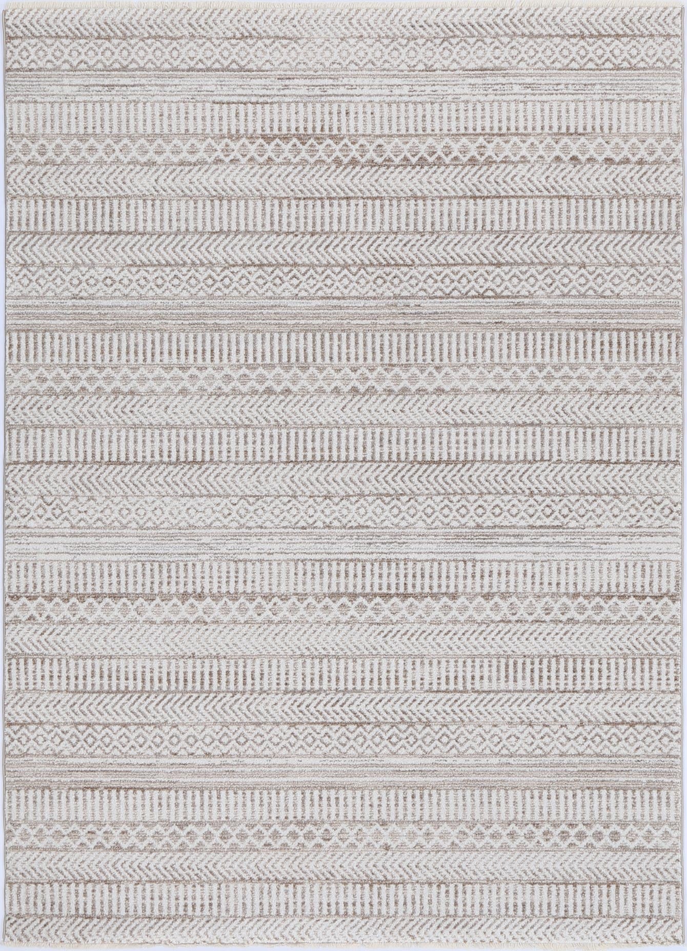 Maryland Kerman Tribal Soft In Beige & White Rug