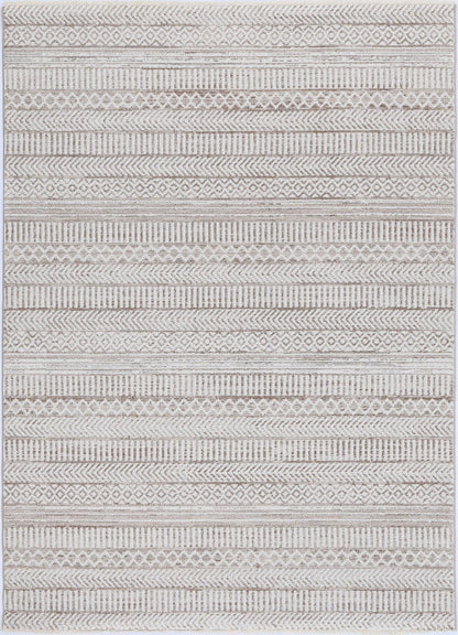 Maryland Kerman Tribal Soft In Beige & White Rug