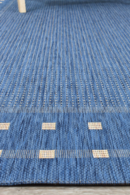 Natural 4840 33 In  Blue Rug