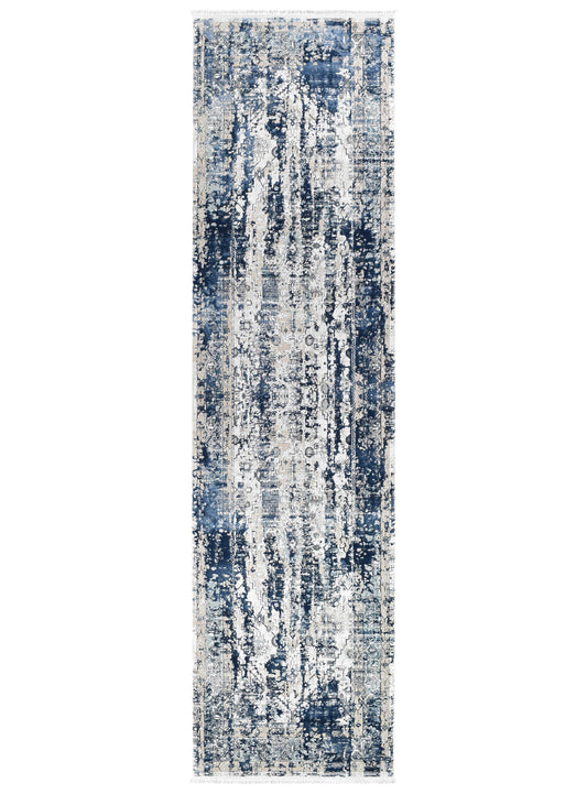 Oasis 27340A Vintage Denim : Runner Rug