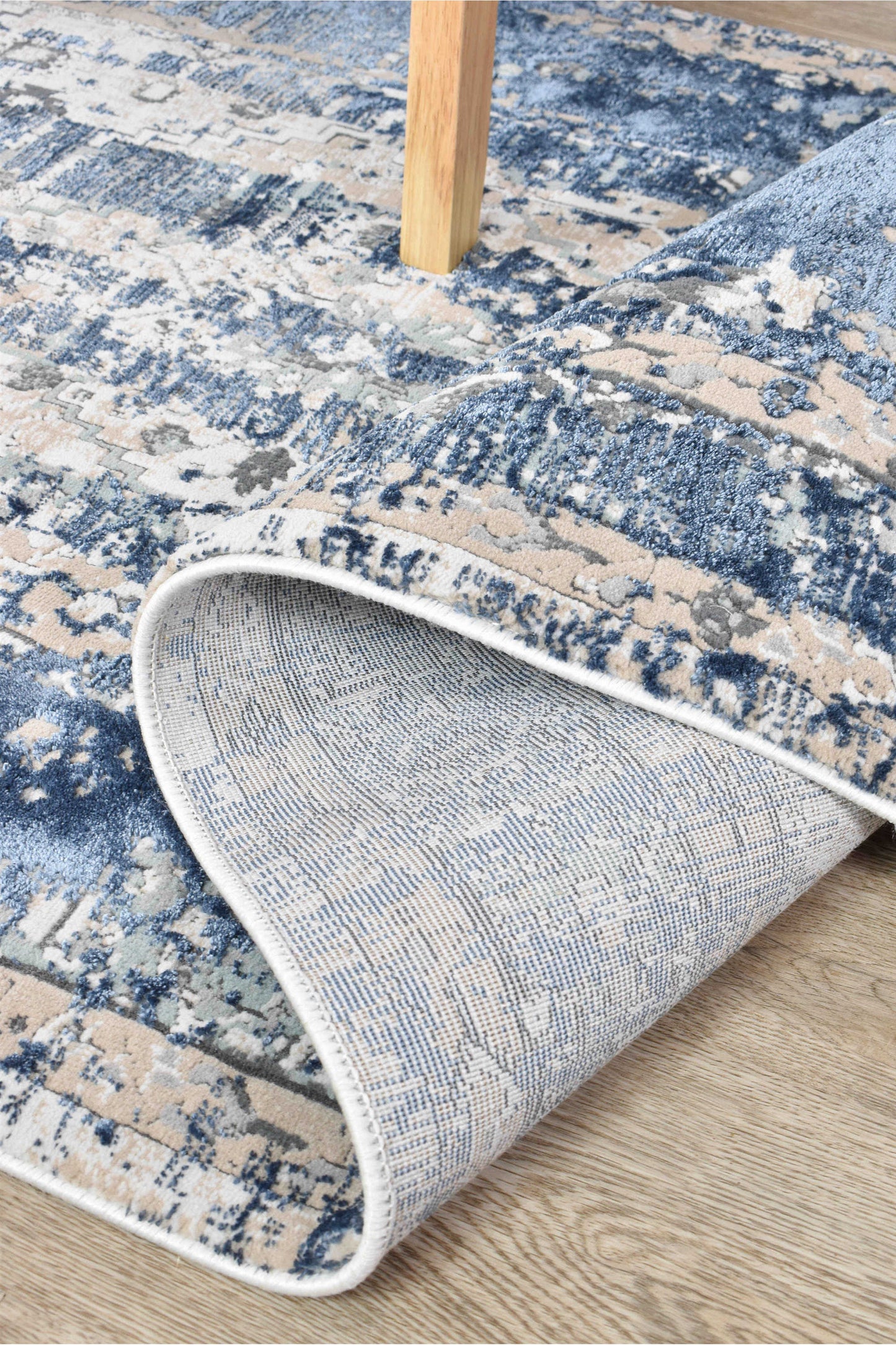 Oasis 27340A Vintage Denim : Runner Rug