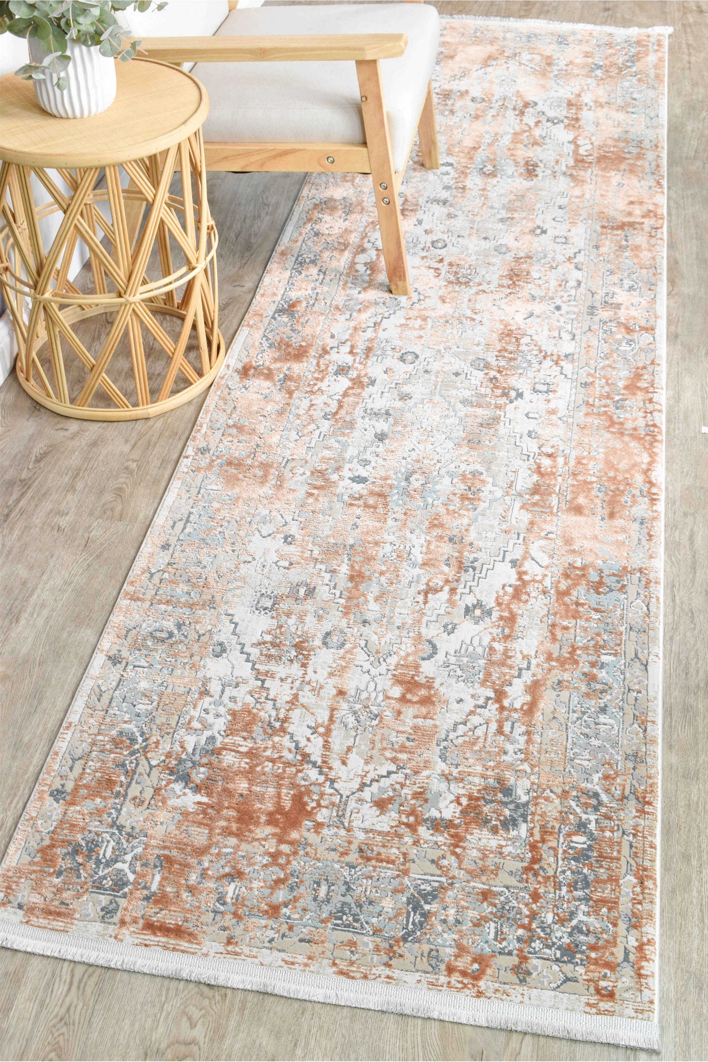 Oasis 27340A In Exotic Terracotta Rug