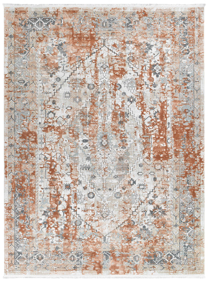 Oasis 27340A In Exotic Terracotta Rug