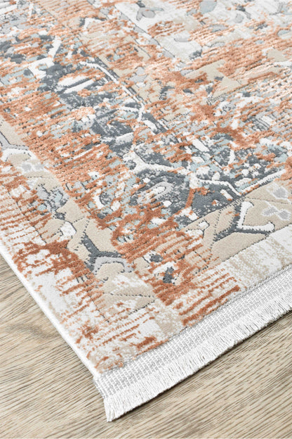 Oasis 27340A In Exotic Terracotta Rug