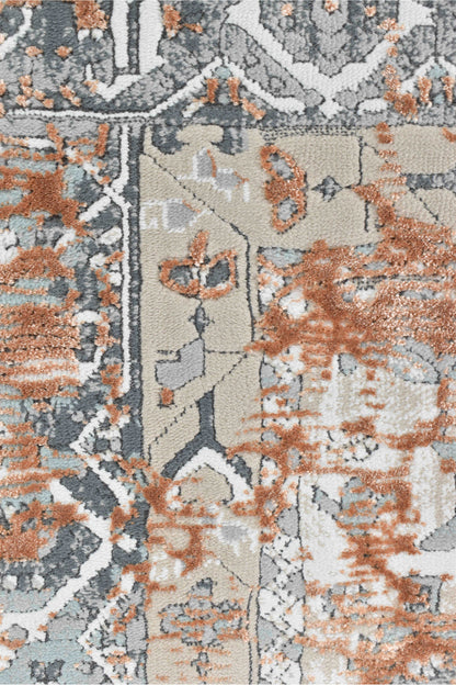 Oasis 27340A In Exotic Terracotta Rug