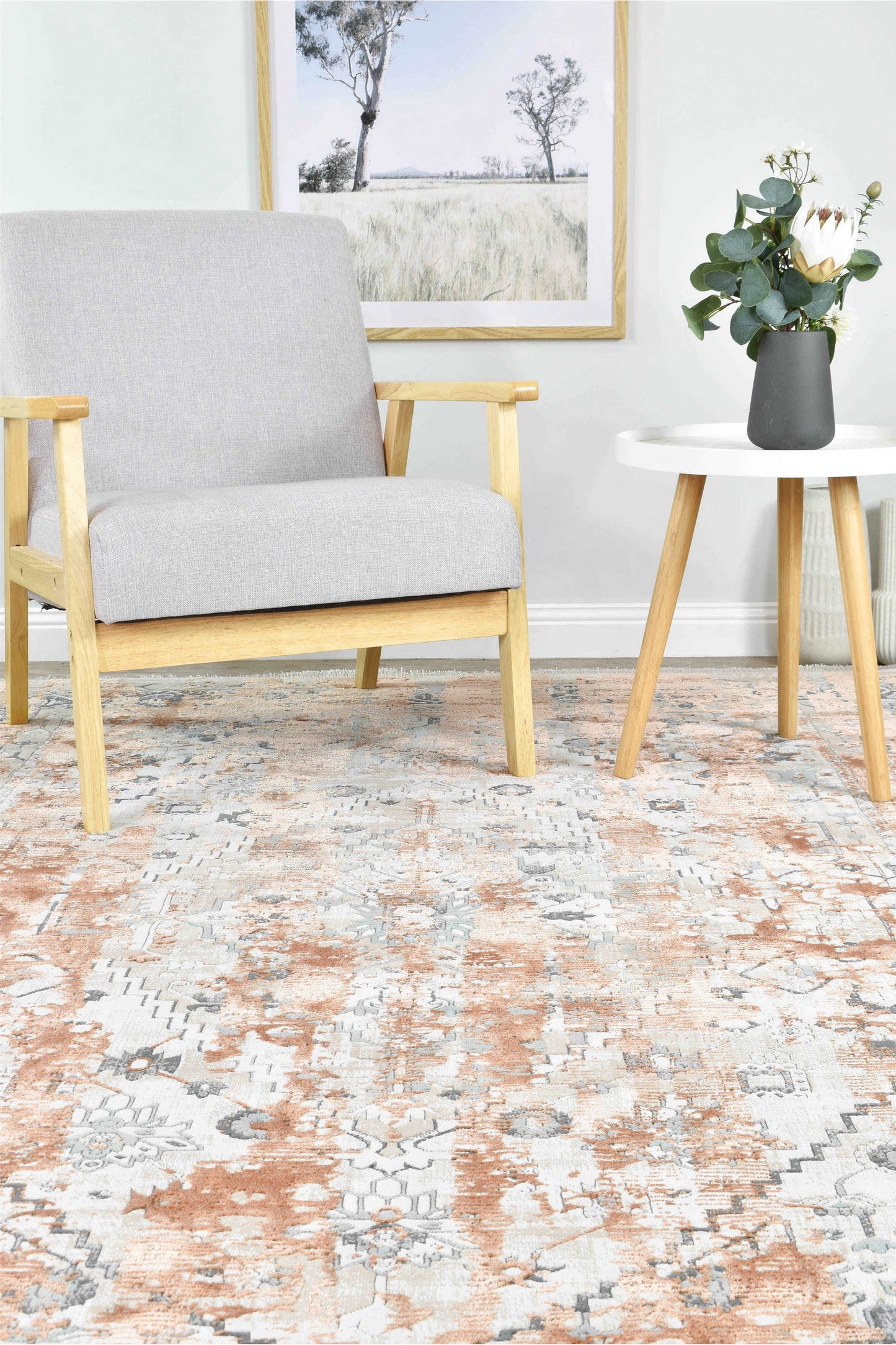 Oasis 27340A In Exotic Terracotta Rug