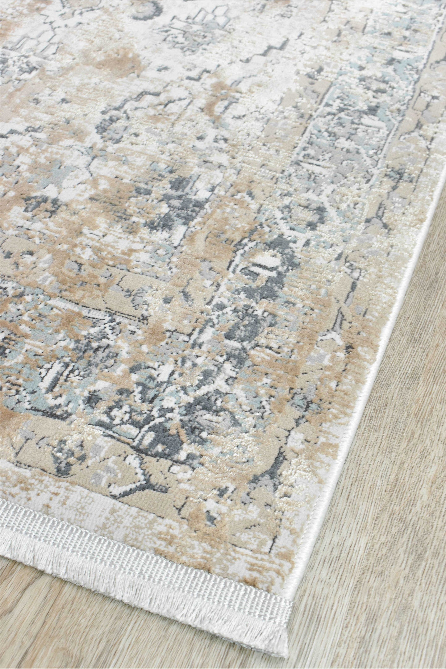 Oasis 27340A In Travertine Rug