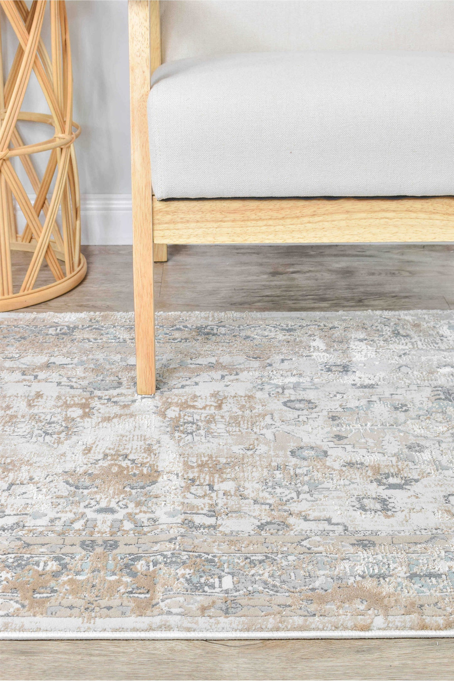 Oasis 27340A In Travertine Rug