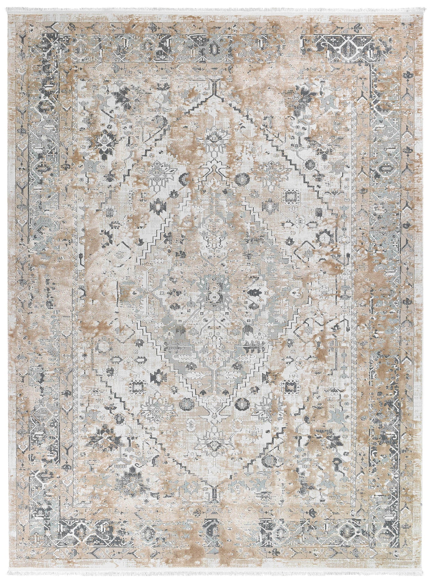 Oasis 27340A In Travertine Rug