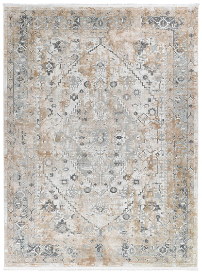 Oasis 27340A In Travertine Rug