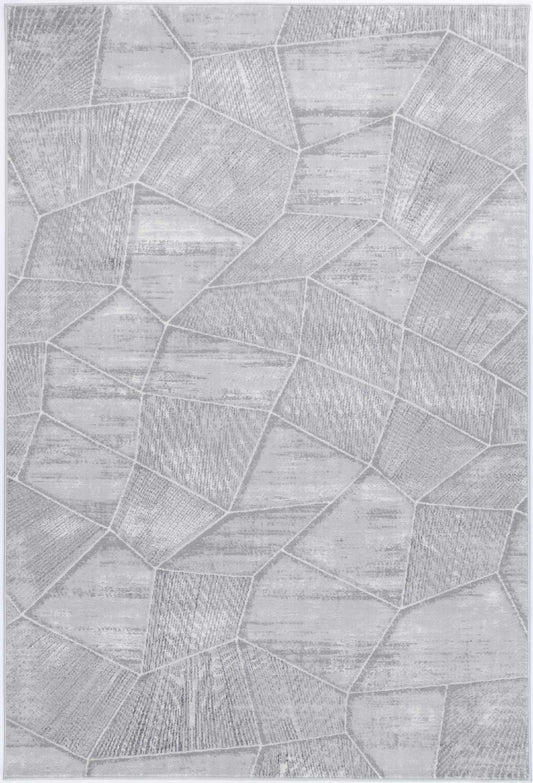 Malo Mason Geometric In Grey Rug