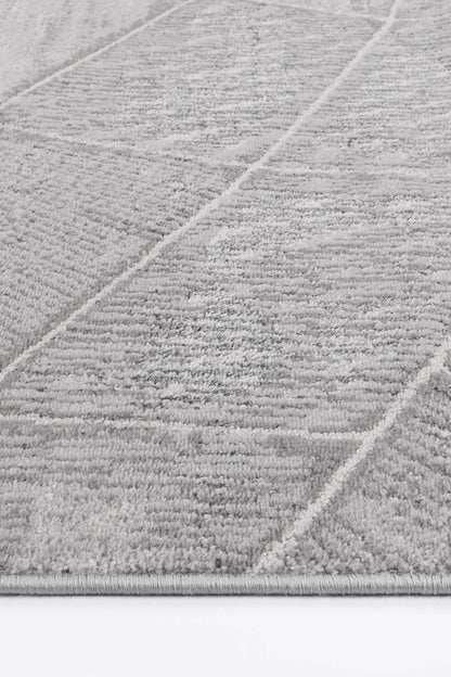Malo Mason Geometric In Grey Rug