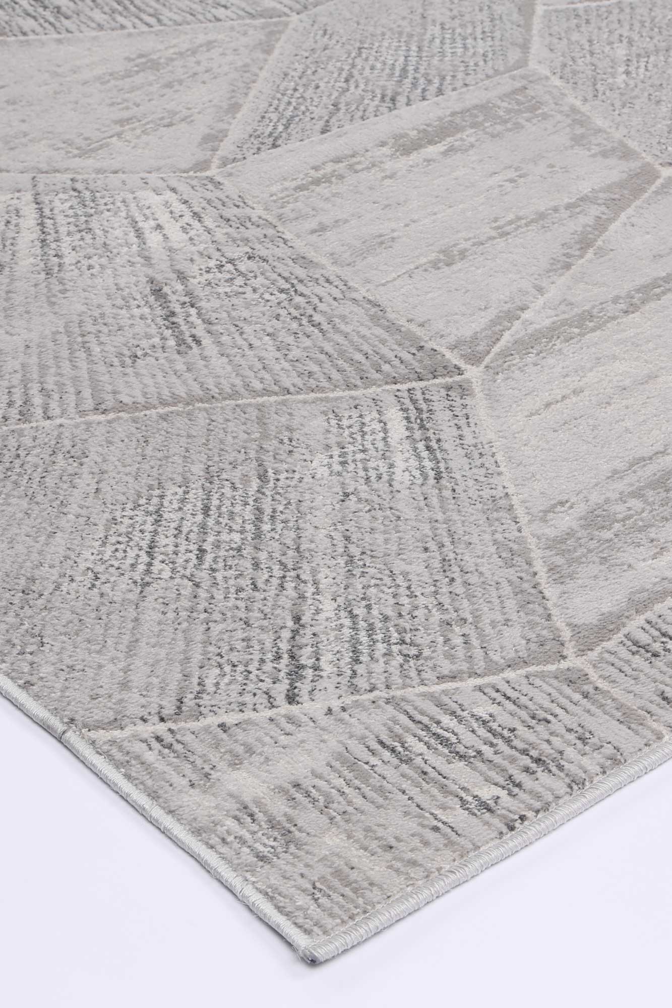 Malo Mason Geometric In Grey Rug