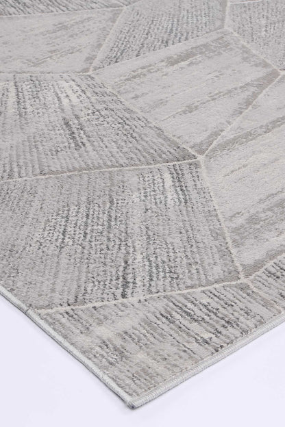 Malo Mason Geometric In Grey Rug
