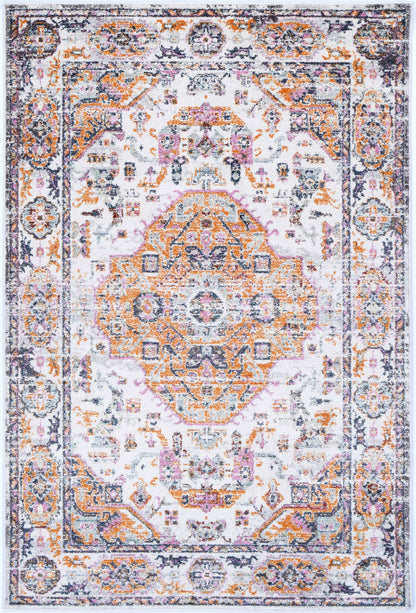 Santa Fe Medallion Rustic In Multicolour Rug