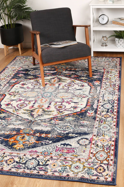 Sicily Enna Transitional In Multicolor Rug