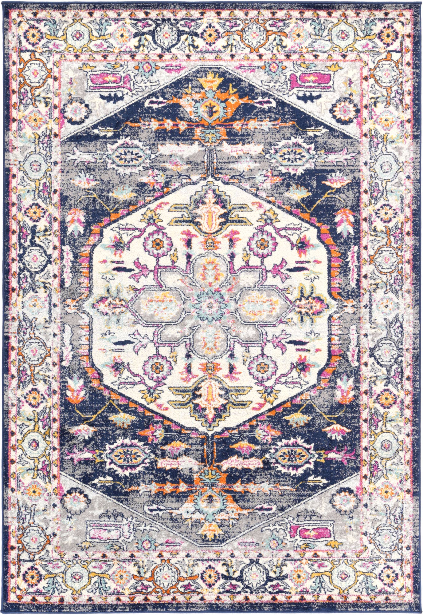 Sicily Enna Transitional In Multicolor Rug