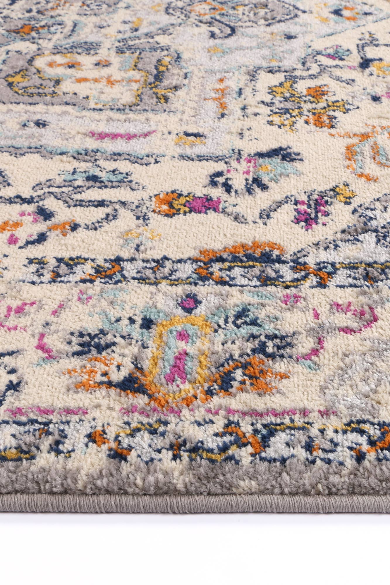 Sicily Milazzo Transitional In Multicolour Rug