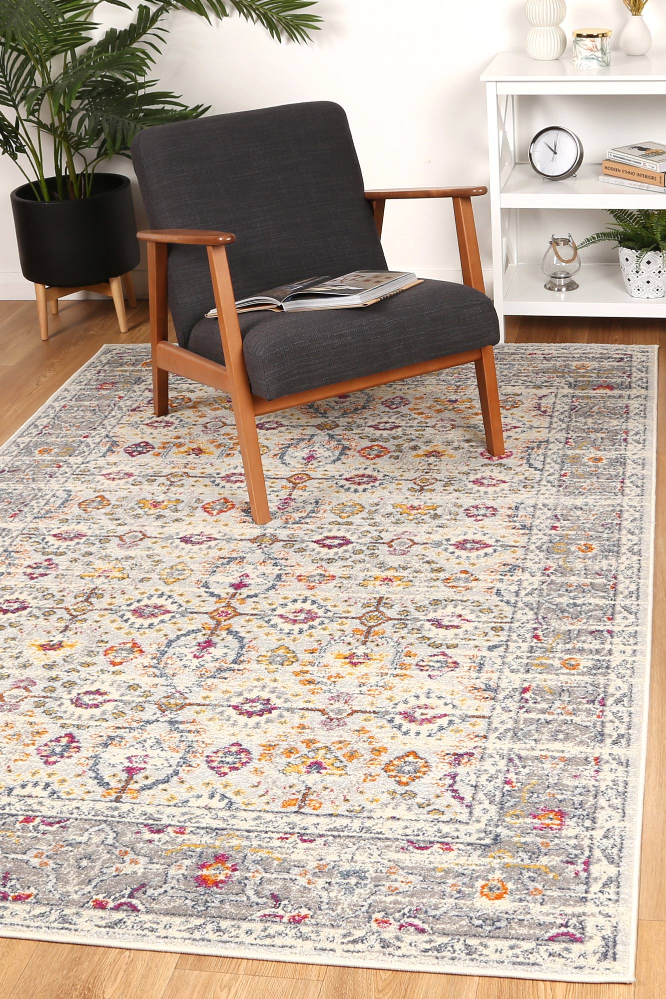 Sicily Ferla Transitional In Multicolour Rug