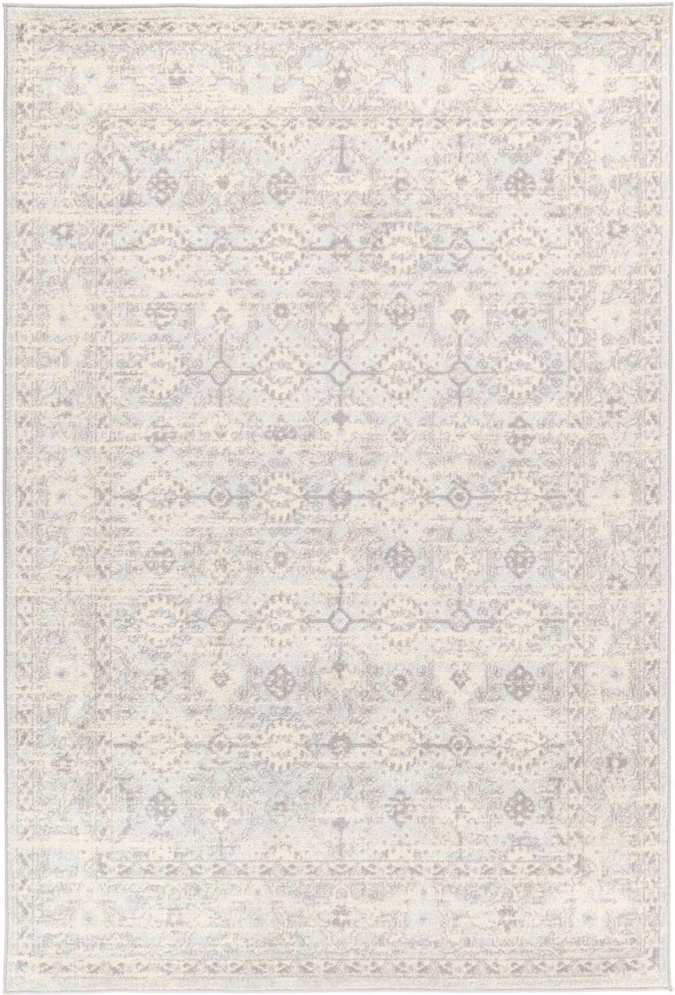 Sicily Vizzini Transitional In Grey & Beige Rug