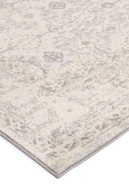 Sicily Vizzini Transitional In Grey & Beige Rug