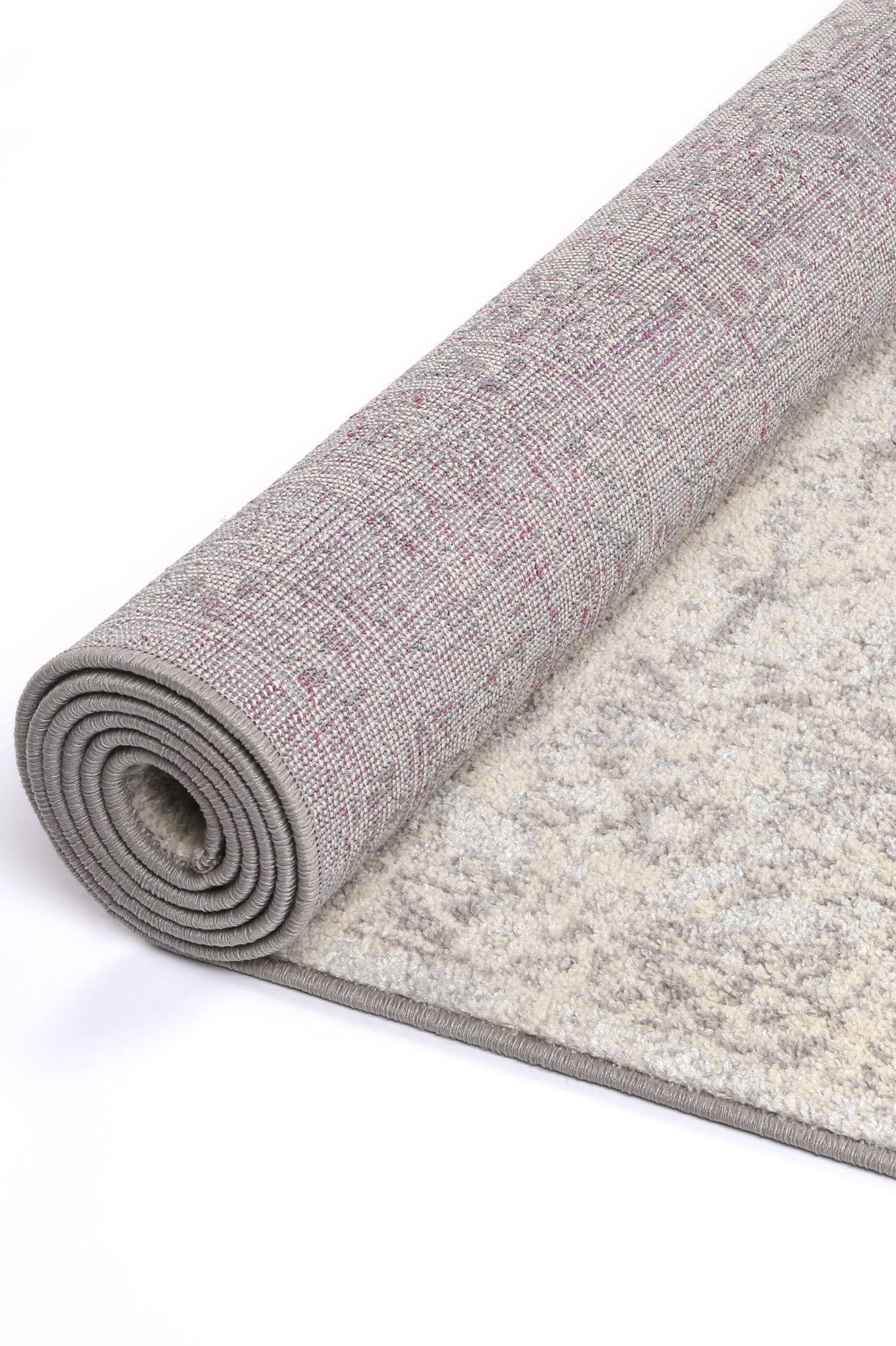 Sicily Vizzini Transitional In Grey & Beige Rug