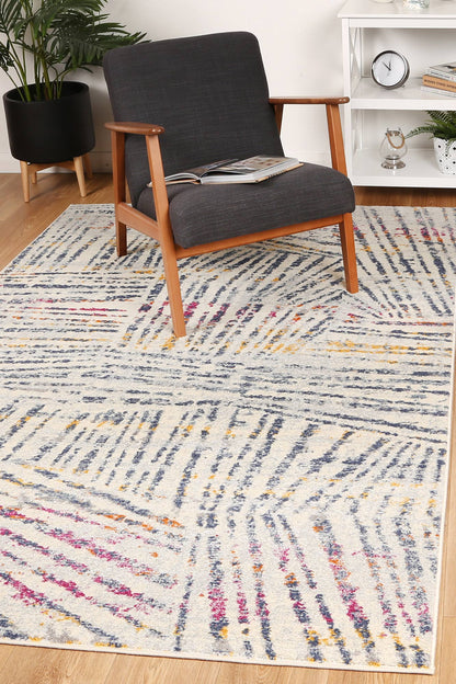 Sicily Liotta Geometric In Multicolour Rug