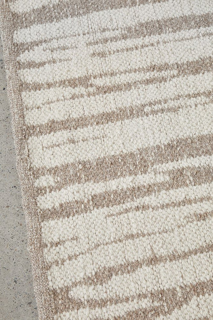 Stockholm Jan Modern Design In Beige Rug