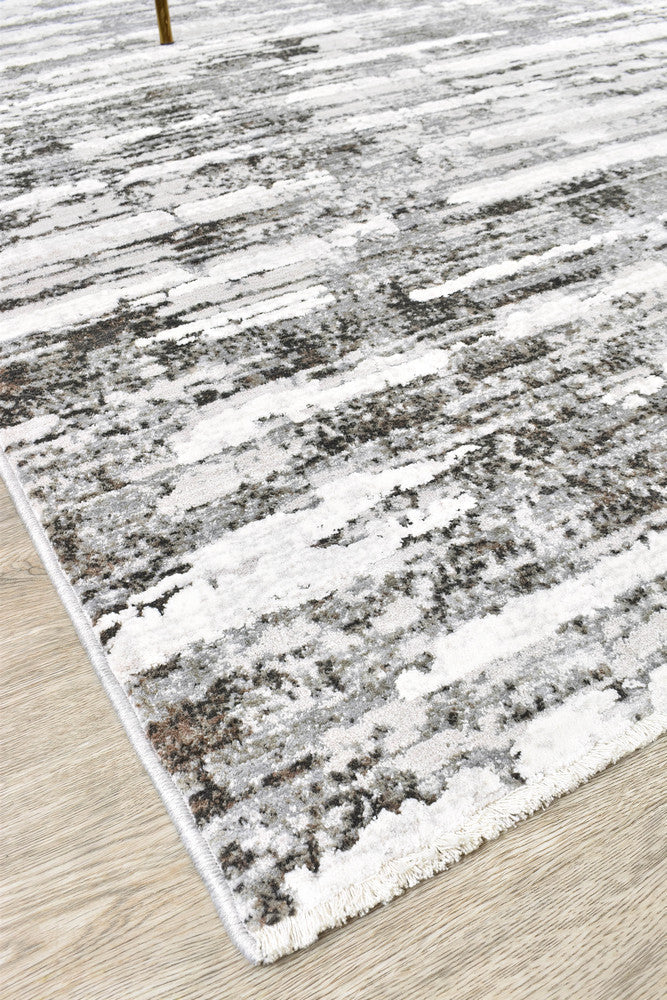 Venice Loren B0635A In Black & White Rug