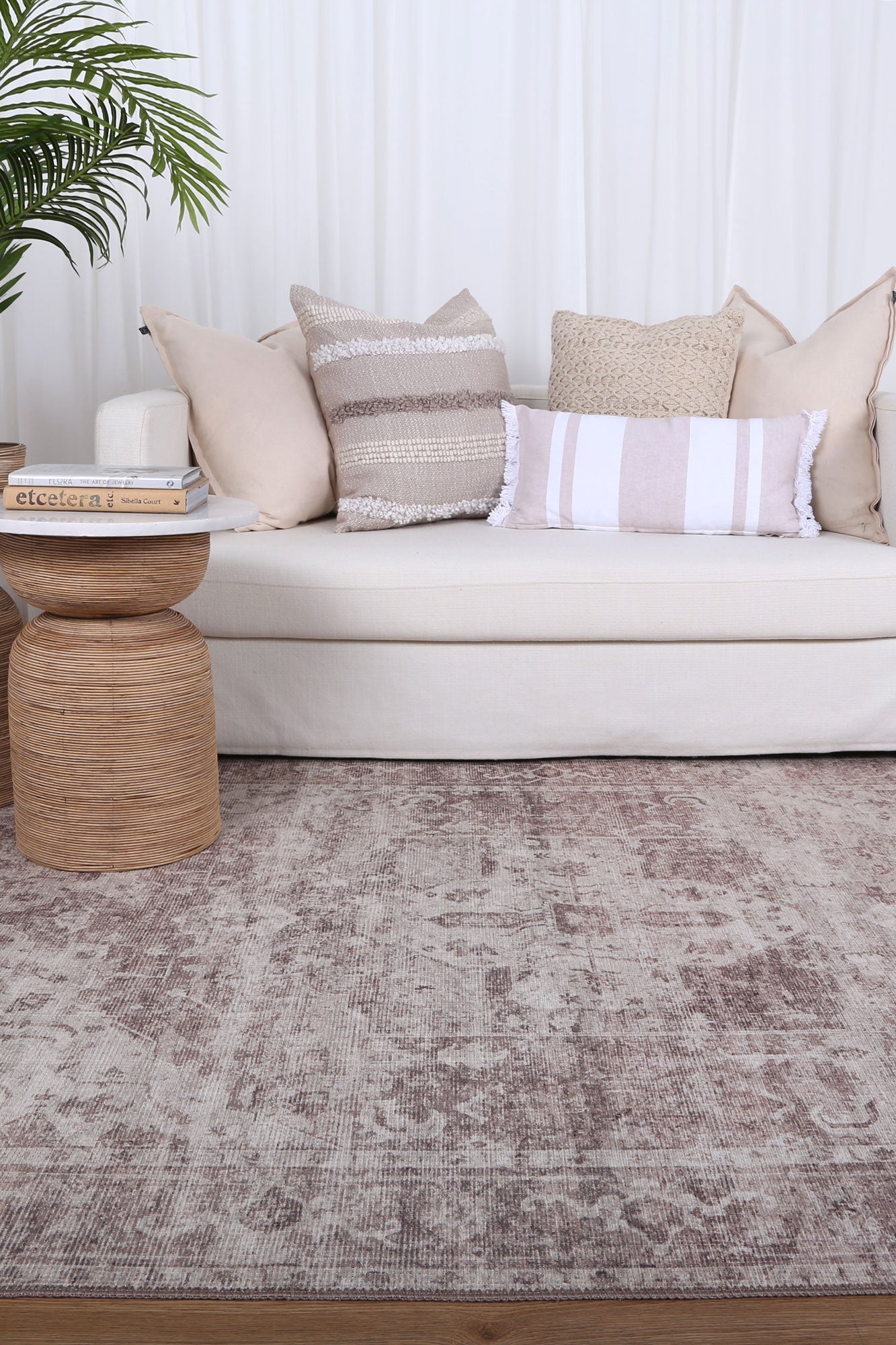 Chateau Elegance In Beige Rug