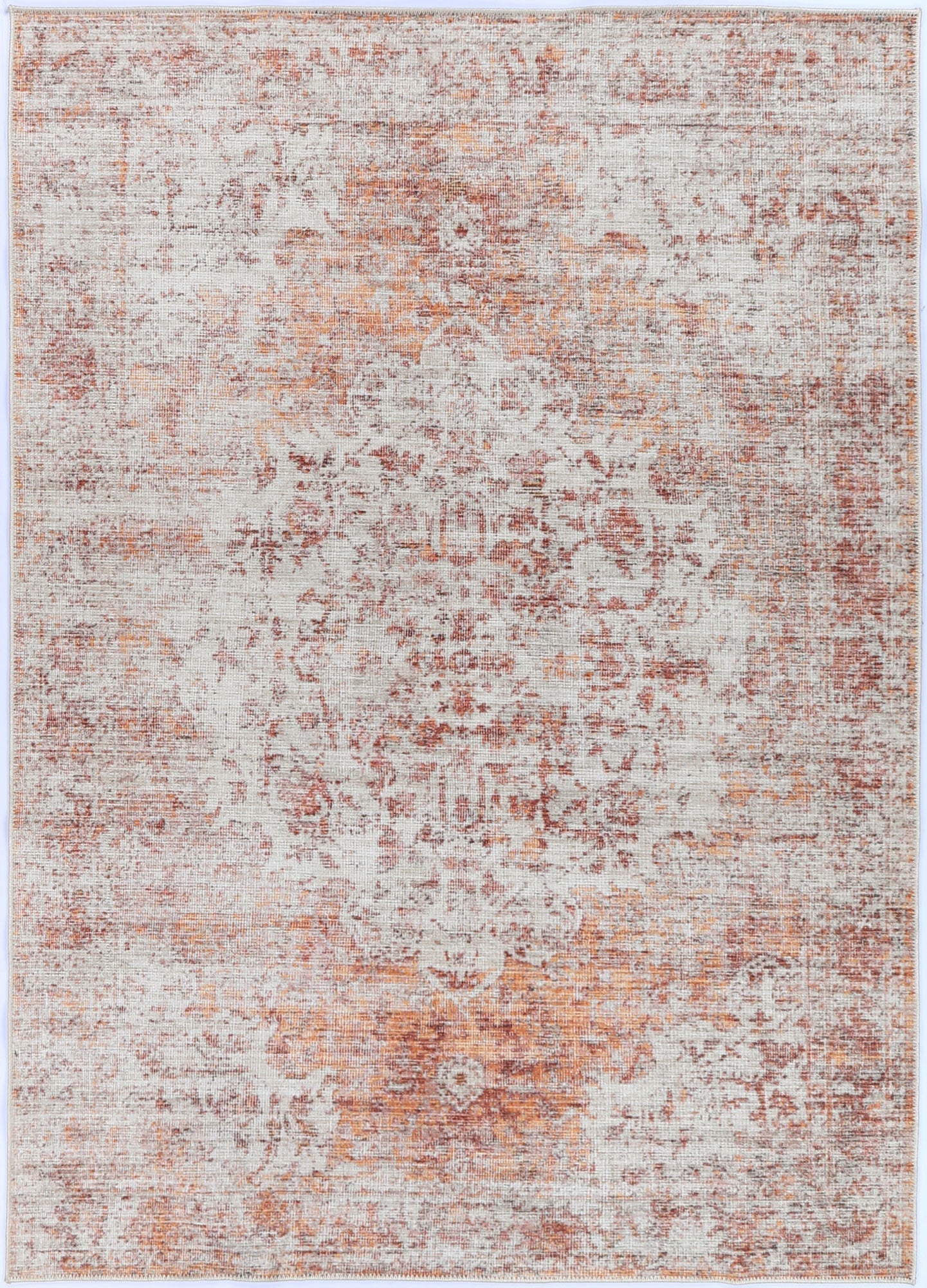 Senlis Sunset Mandarin In Pink Rug