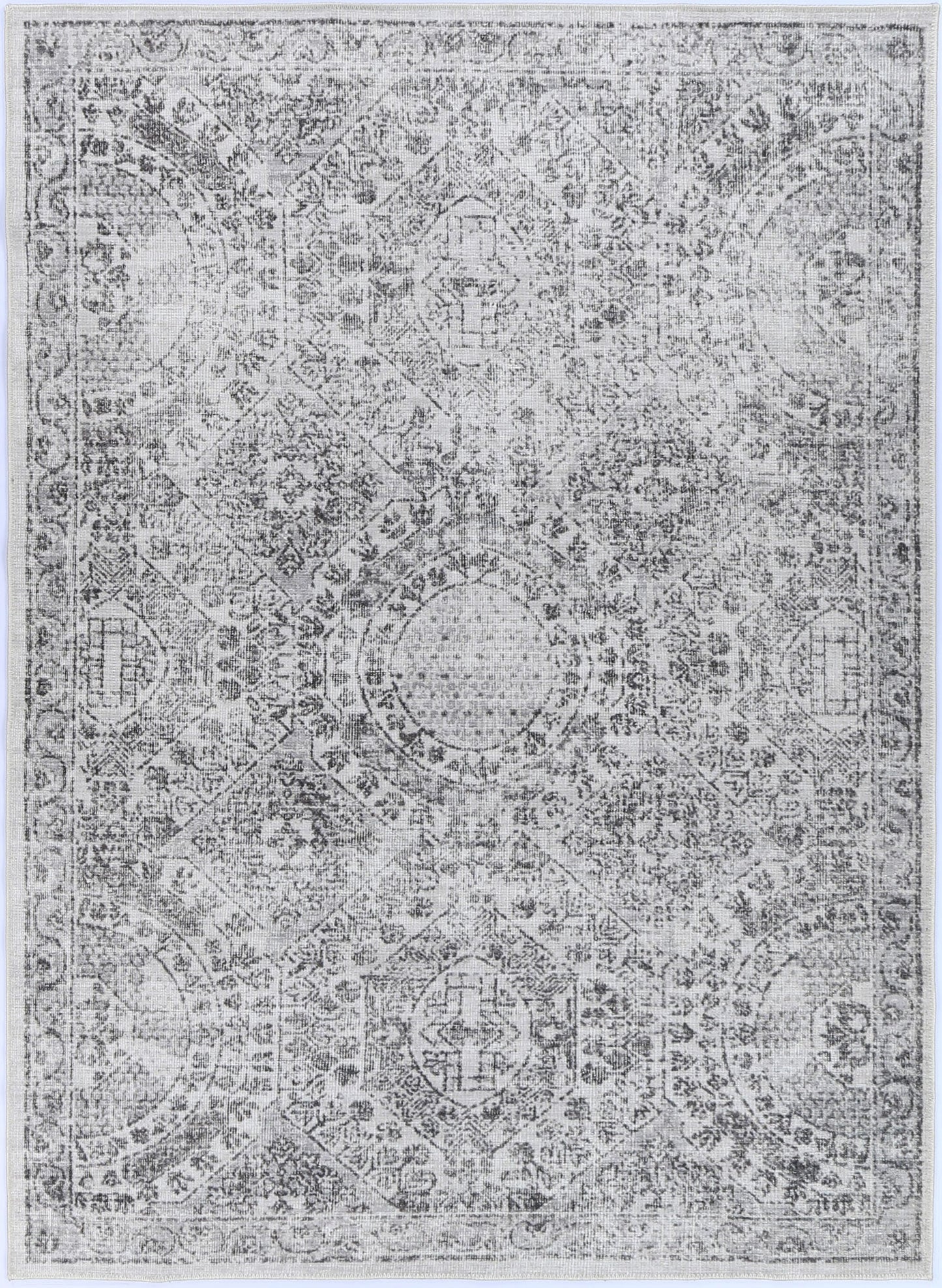 Versailles Winter In Grey Rug