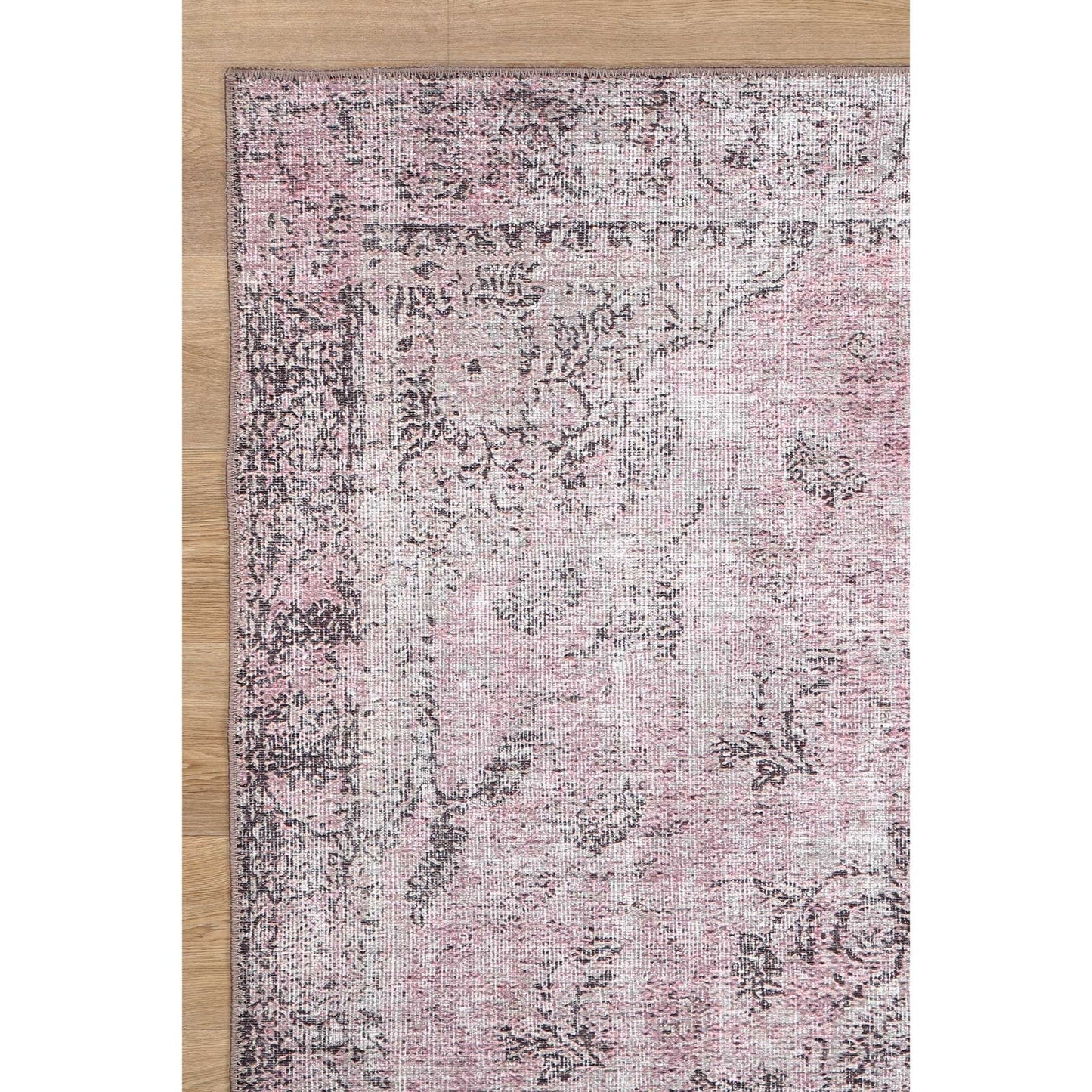 Germain Rose In Pink : Runner Rug