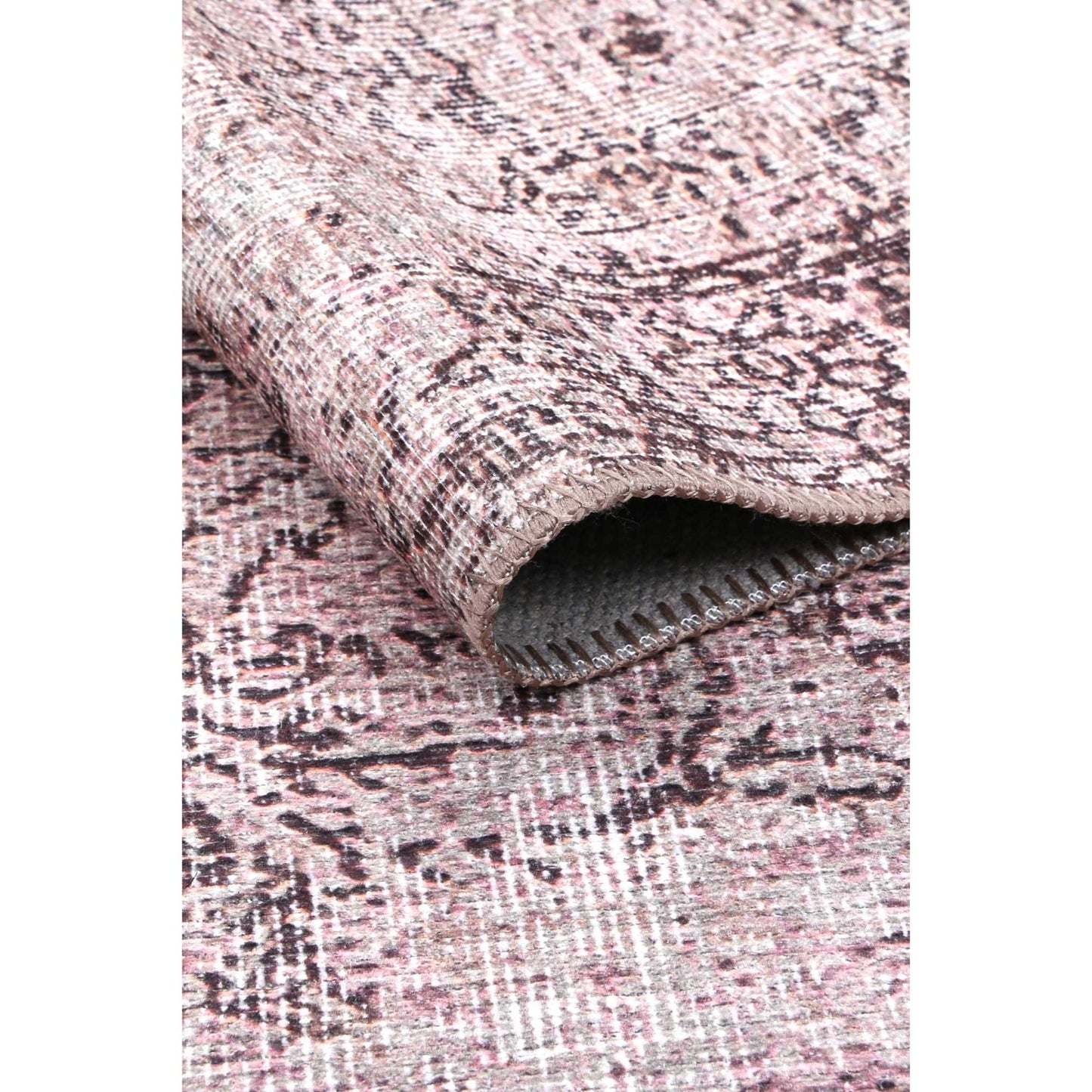 Germain Rose In Pink : Runner Rug