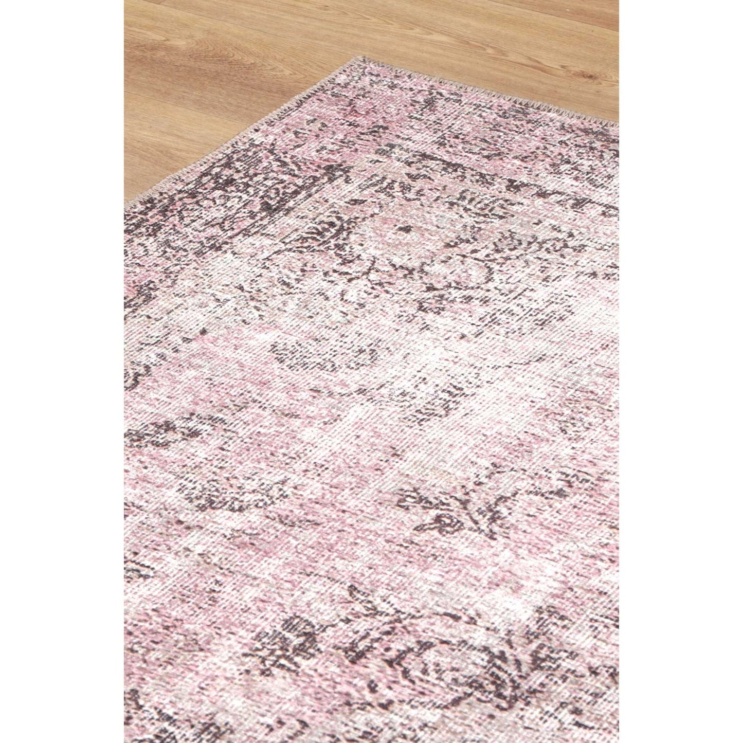 Germain Rose In Pink : Runner Rug